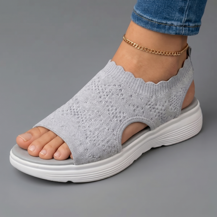 The Valdine Wedge Sandal