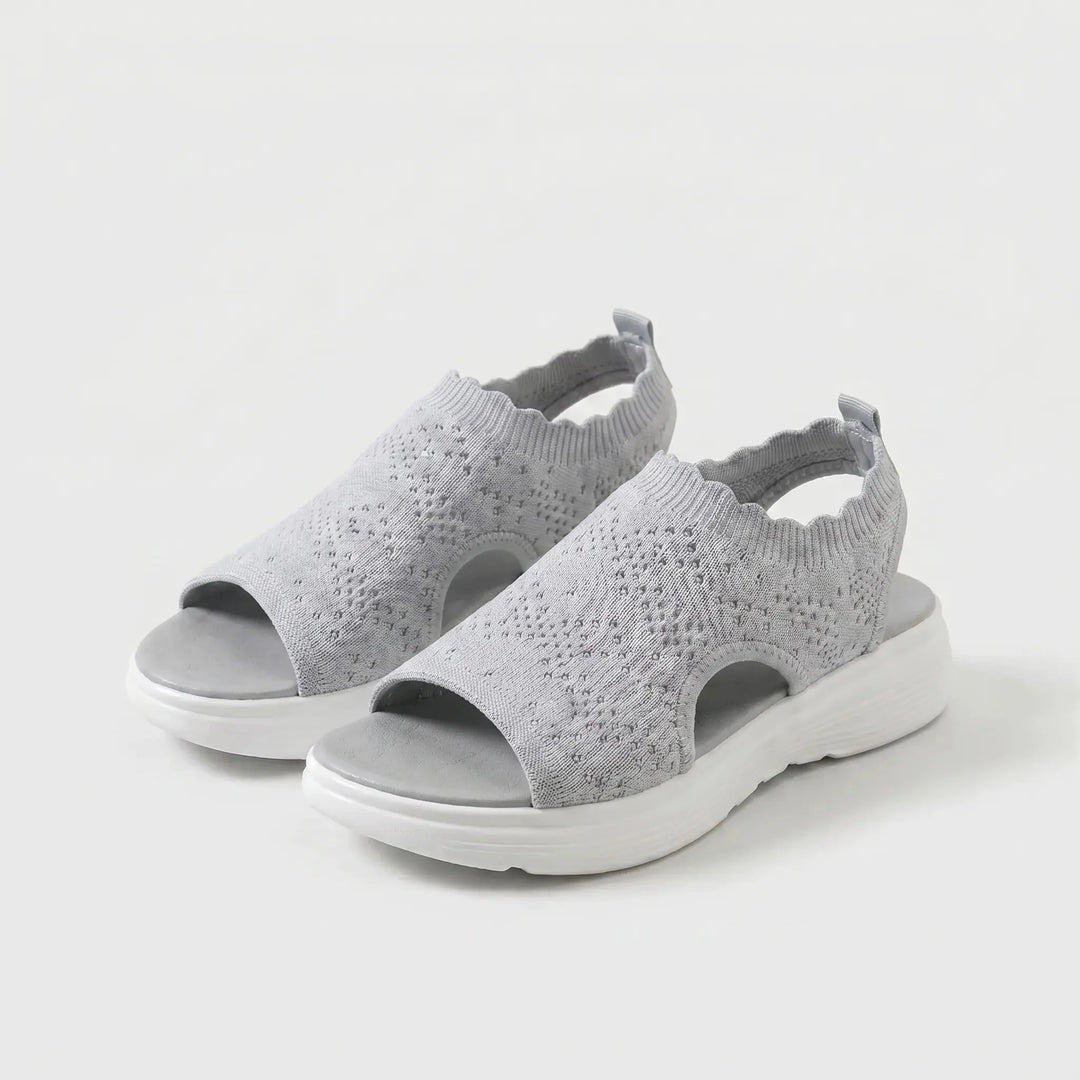 The Valdine Wedge Sandal
