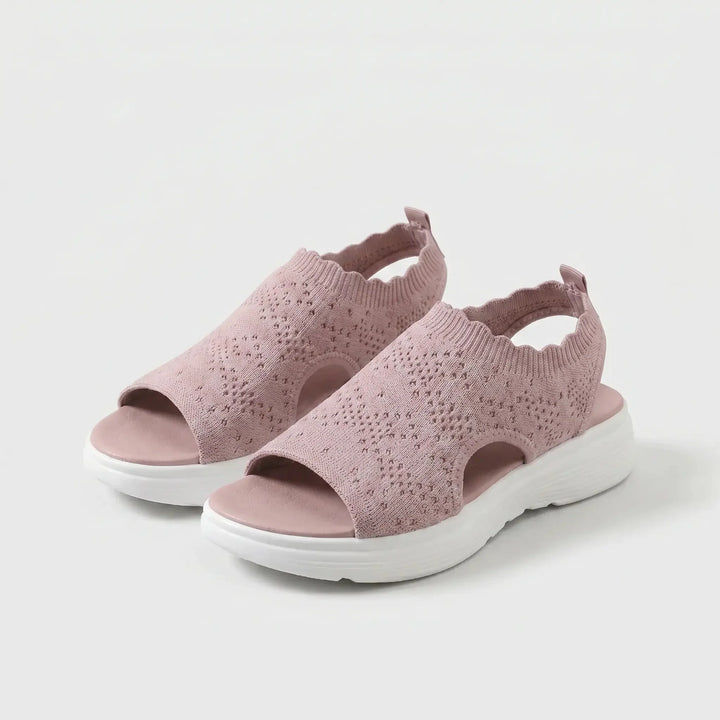 The Valdine Wedge Sandal