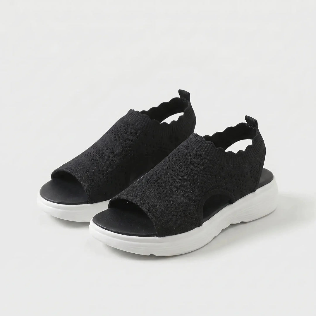 The Valdine Wedge Sandal