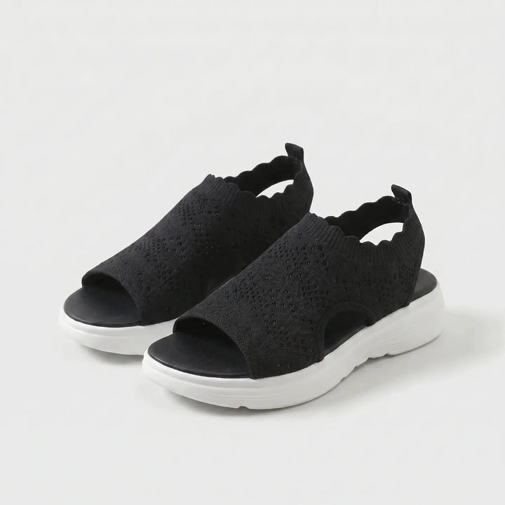 The Valdine Wedge Sandal