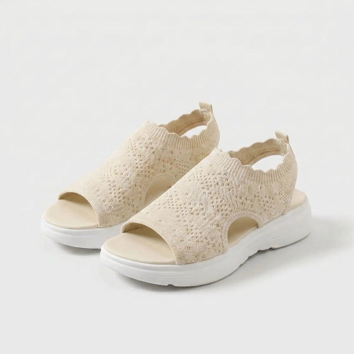 The Valdine Wedge Sandal