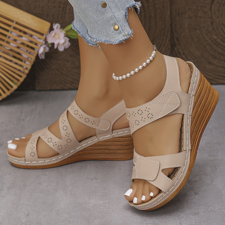 The Violette Wedge Sandal