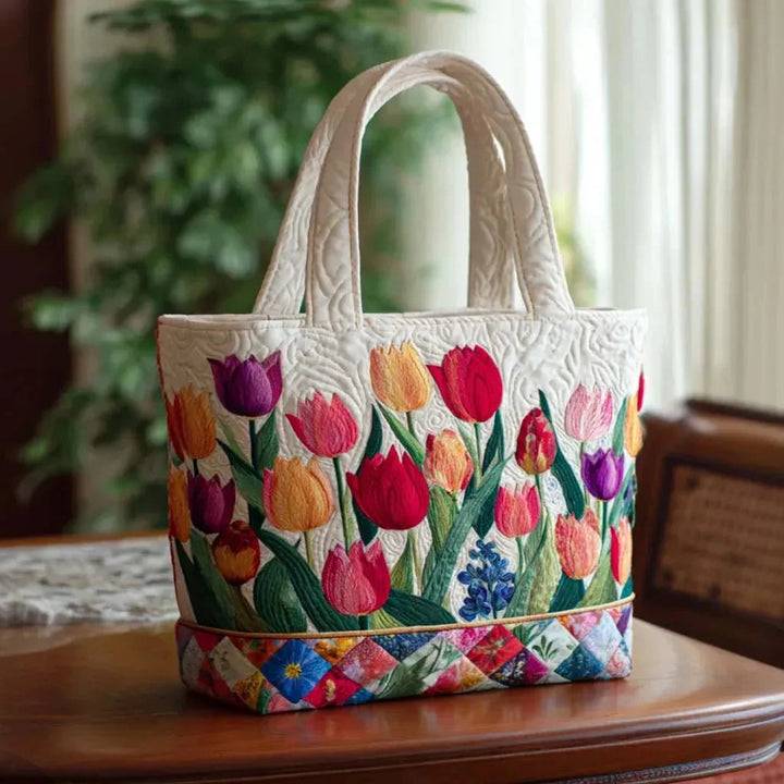 The Floriane Quilted Tote