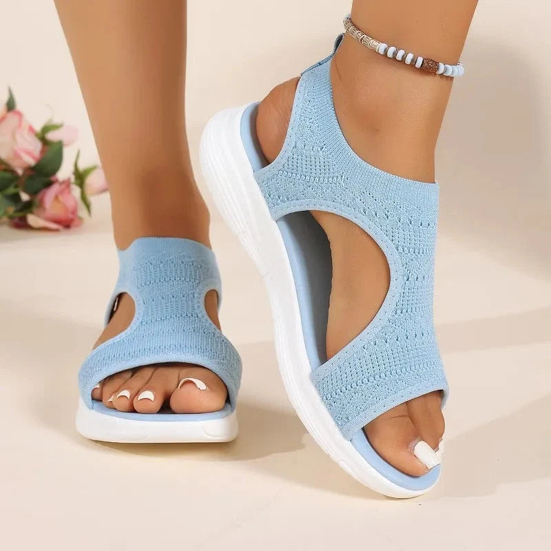 The Sancie Knit Sandal