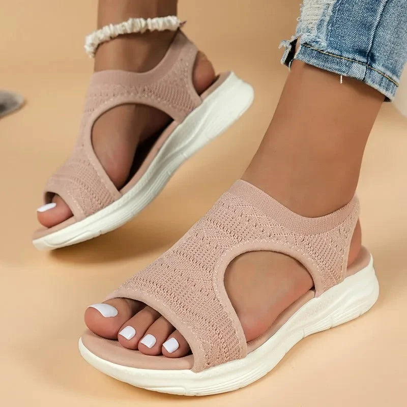 The Sancie Knit Sandal