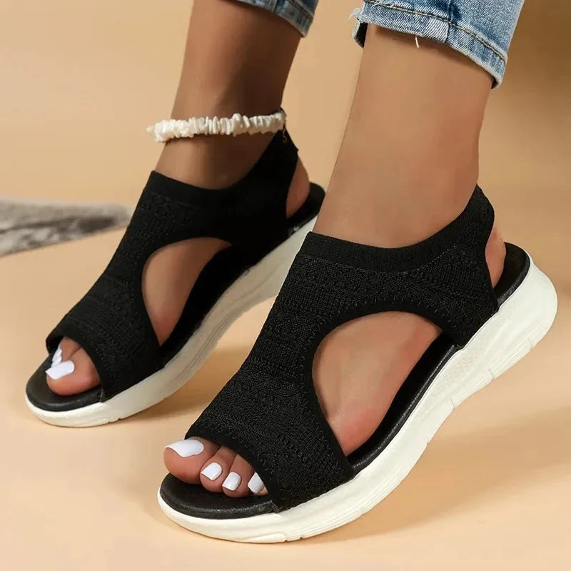 The Sancie Knit Sandal