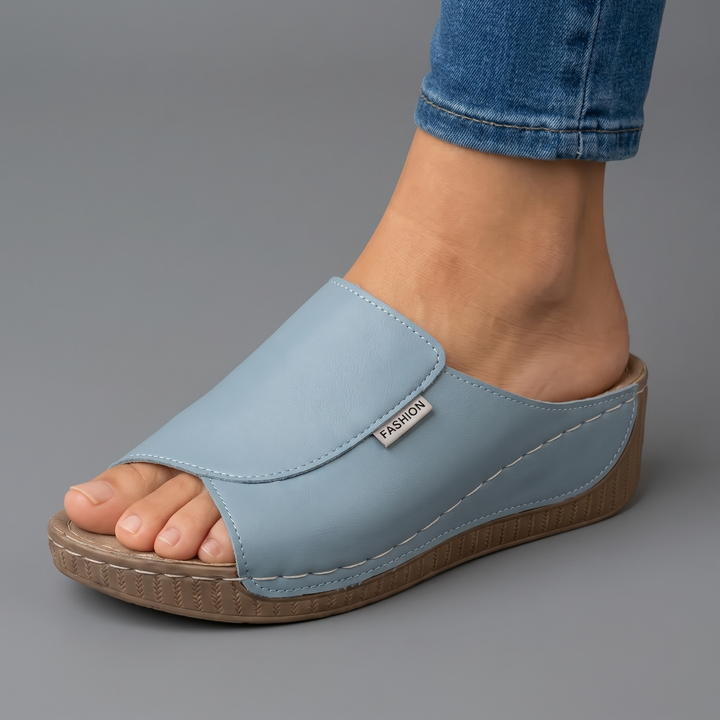 The Zephyrine Wedge Sandal