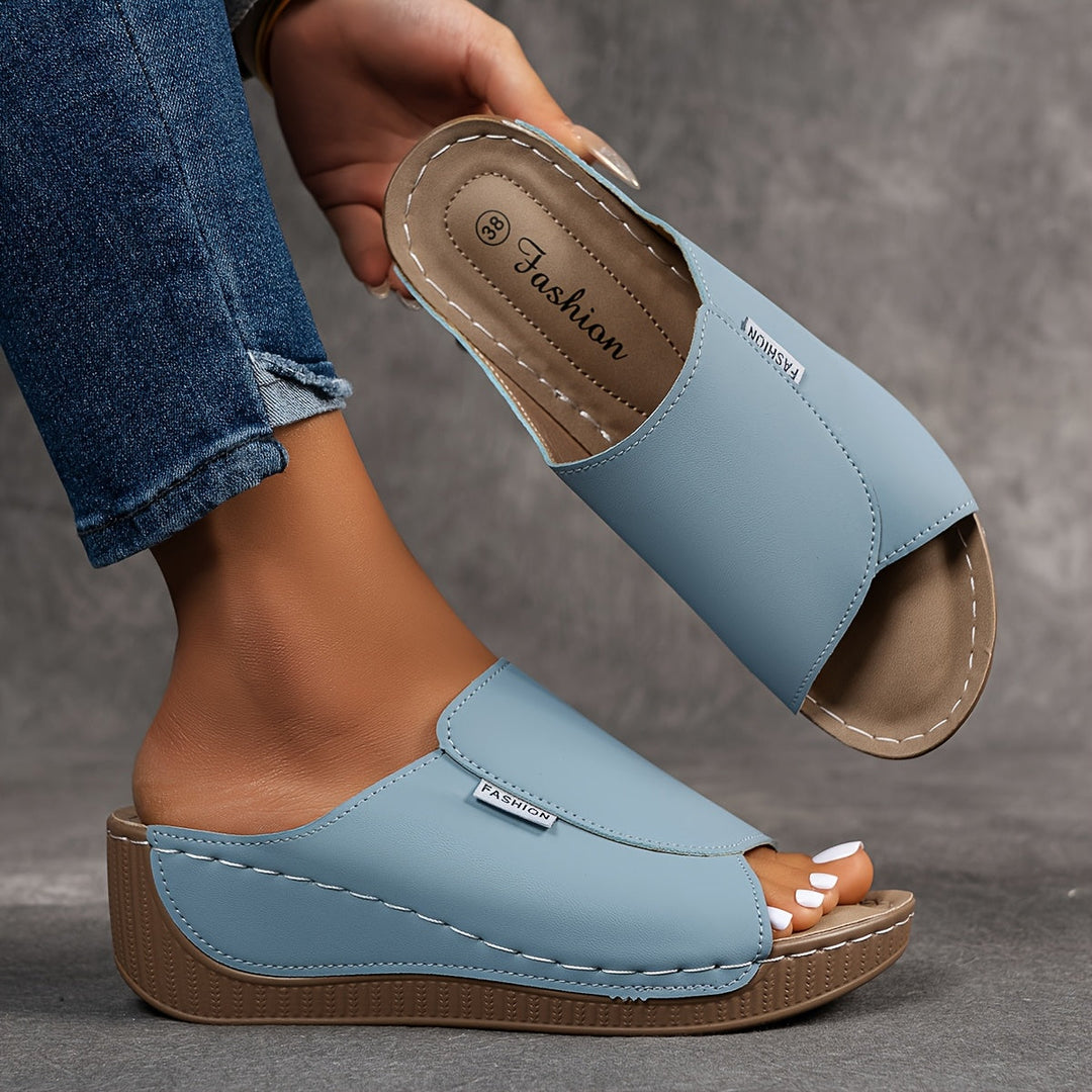 The Zephyrine Wedge Sandal