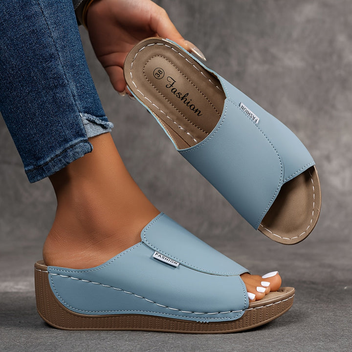 The Zephyrine Wedge Sandal
