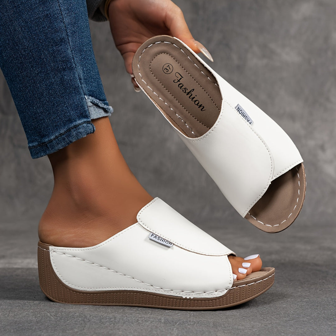 The Zephyrine Wedge Sandal
