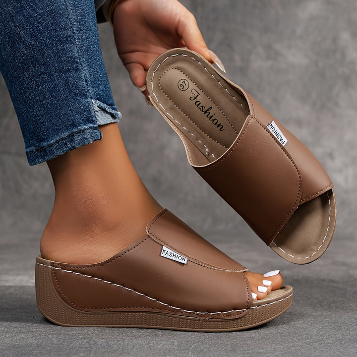 The Zephyrine Wedge Sandal