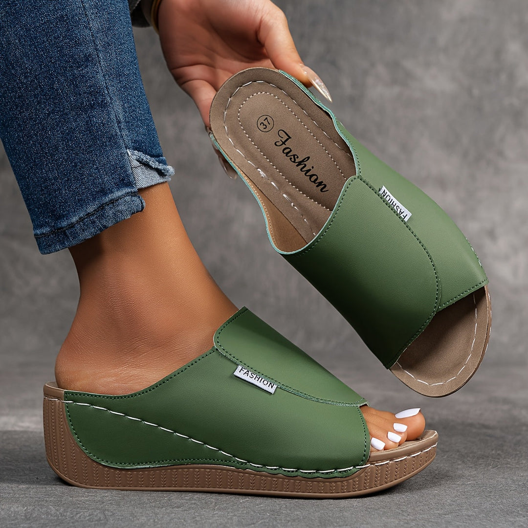 The Zephyrine Wedge Sandal