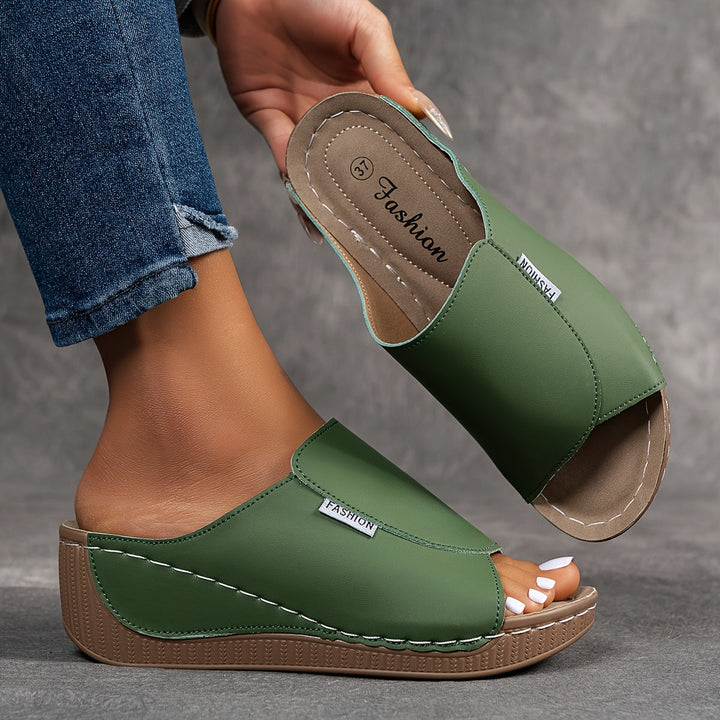The Zephyrine Wedge Sandal