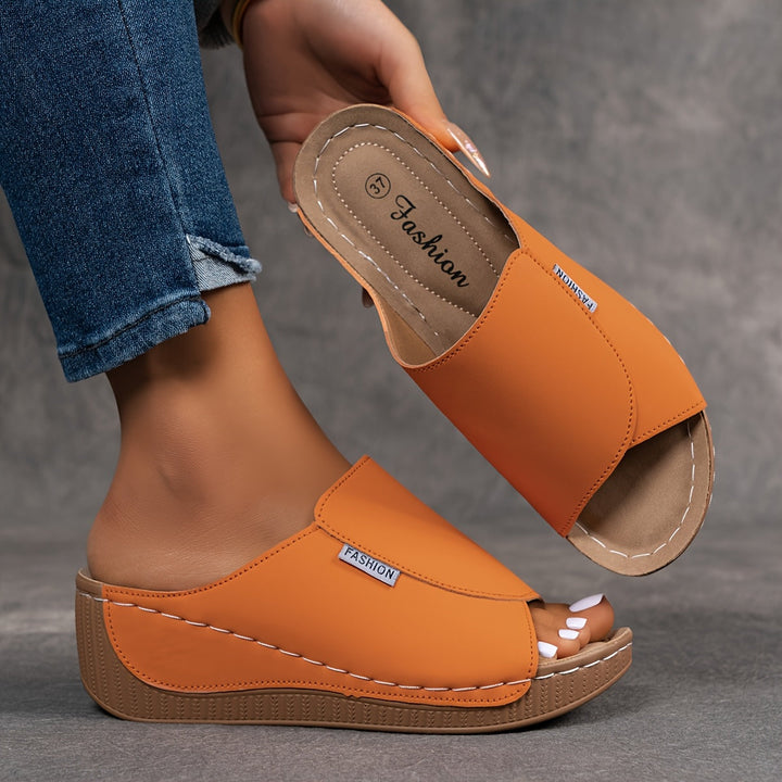 The Zephyrine Wedge Sandal