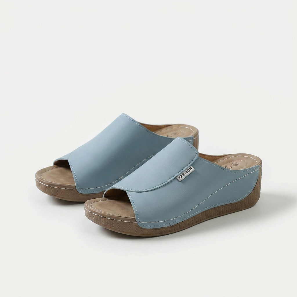 The Zephyrine Wedge Sandal