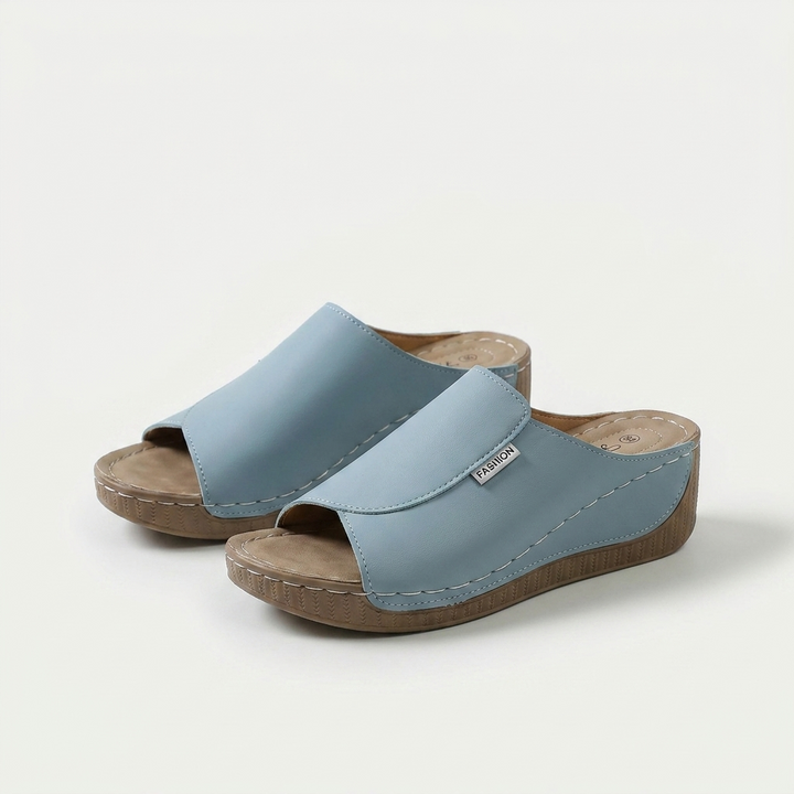 The Zephyrine Wedge Sandal