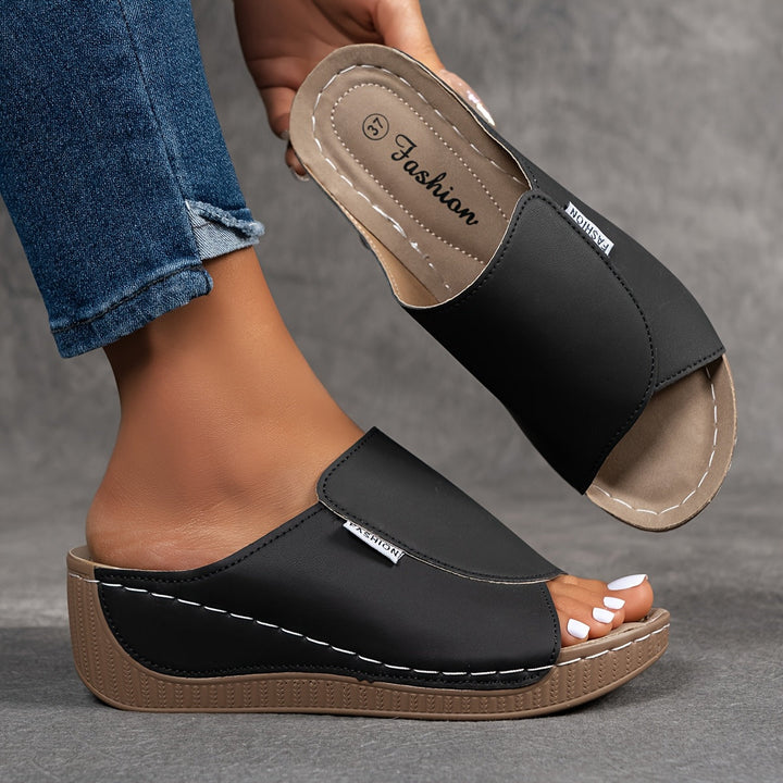 The Zephyrine Wedge Sandal