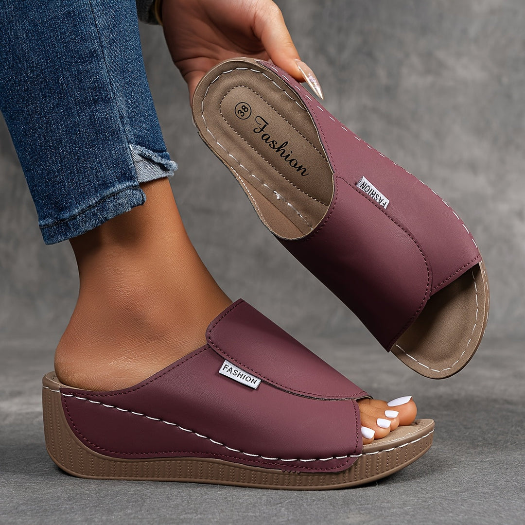 The Zephyrine Wedge Sandal