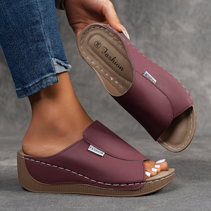 The Zephyrine Wedge Sandal