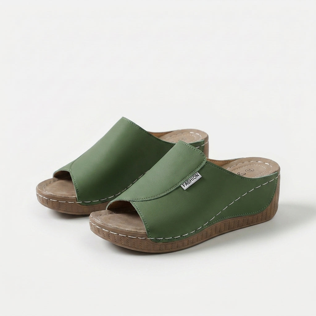 The Zephyrine Wedge Sandal