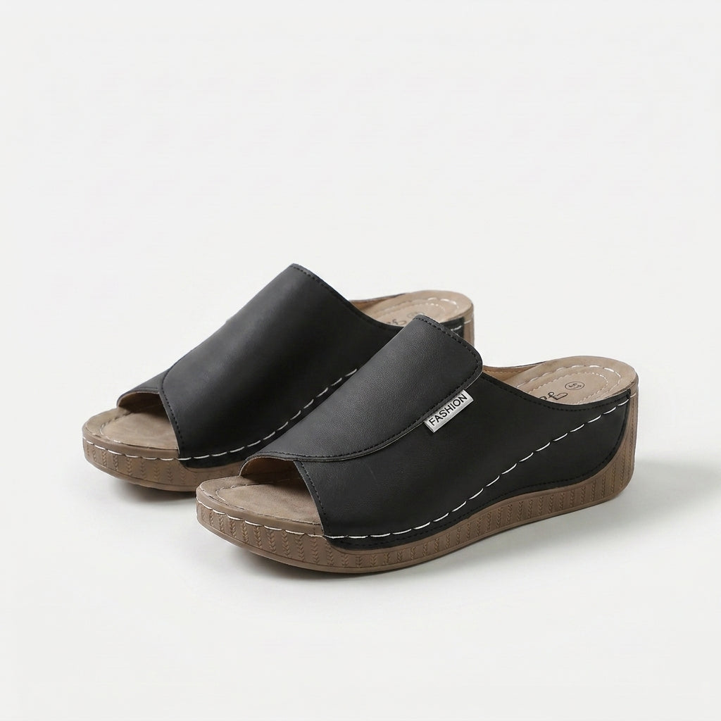 The Zephyrine Wedge Sandal
