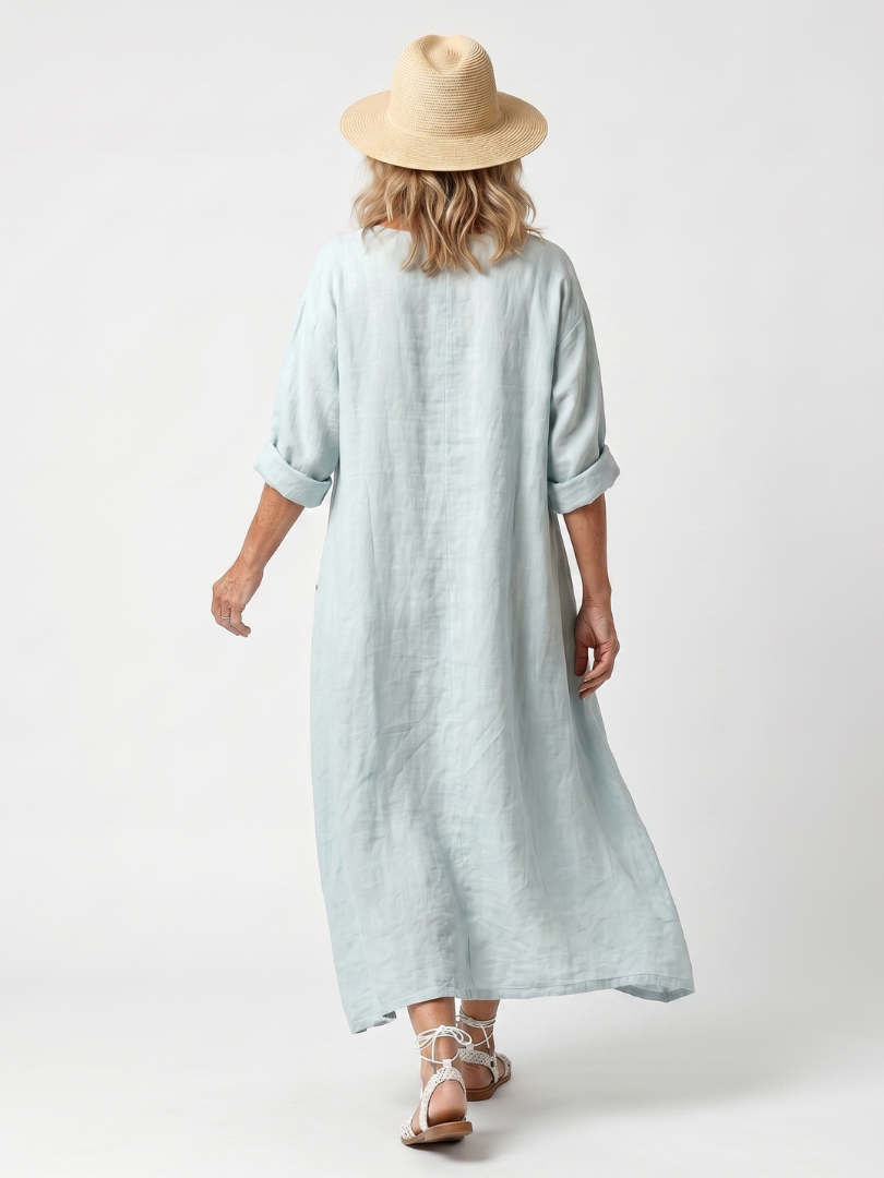The Brunhilde Panel Maxi Dress