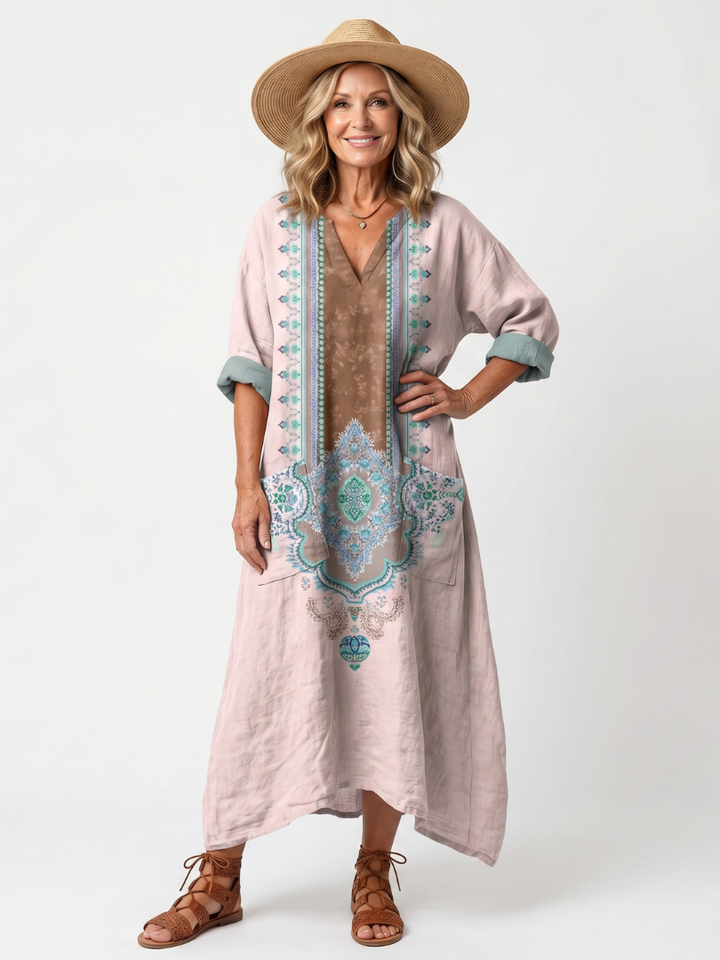 The Berthe Panel Pocket Dress