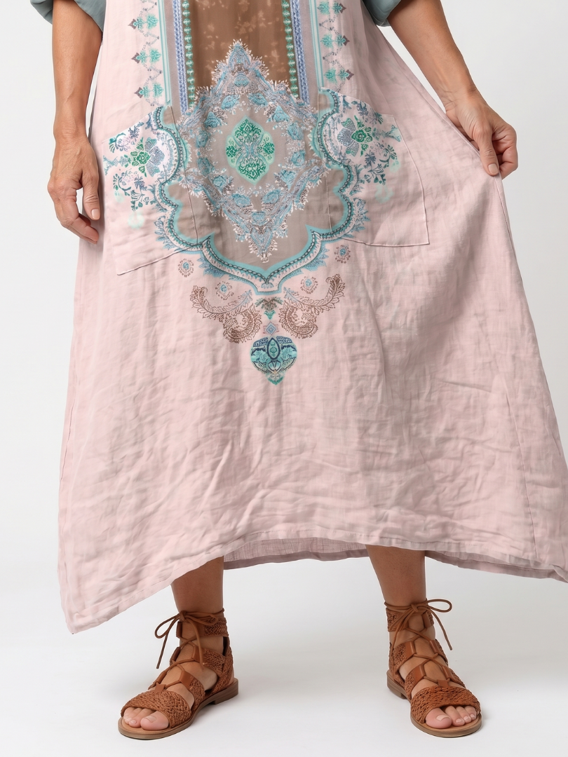 The Berthe Panel Pocket Dress