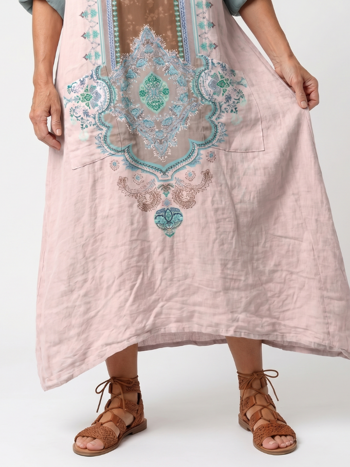 The Berthe Panel Pocket Dress