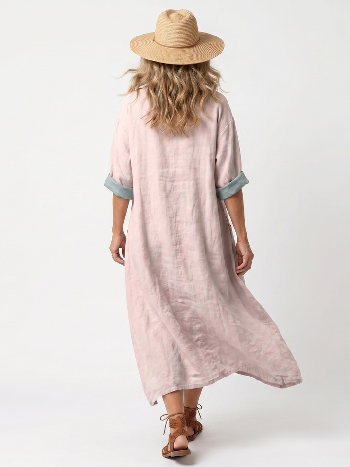 The Berthe Panel Pocket Dress