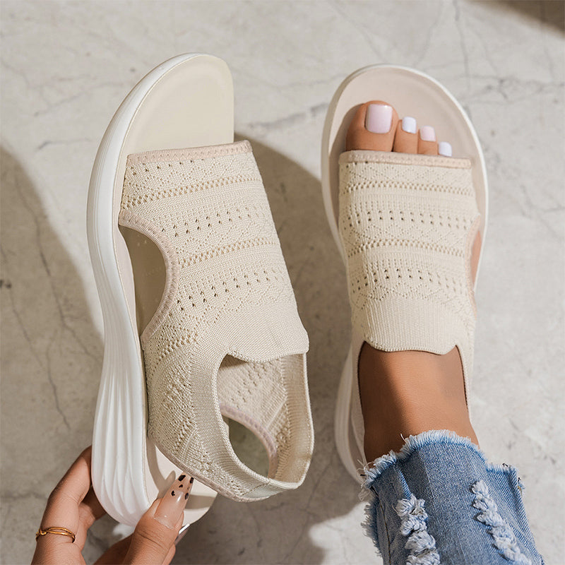 The Toinette Wedge Sandal