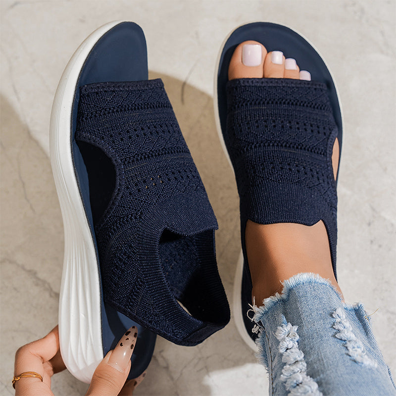 The Toinette Wedge Sandal