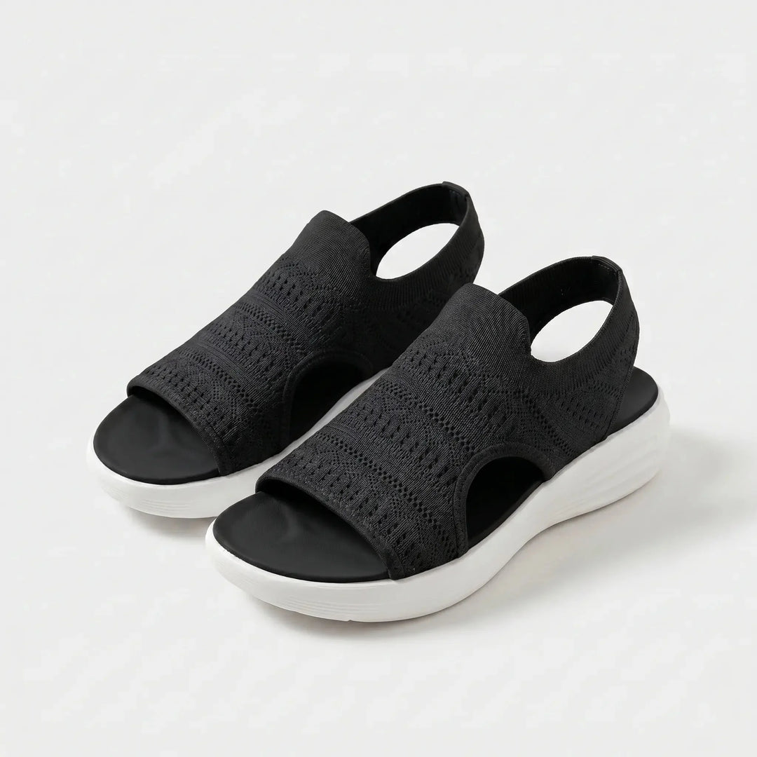 The Toinette Wedge Sandal