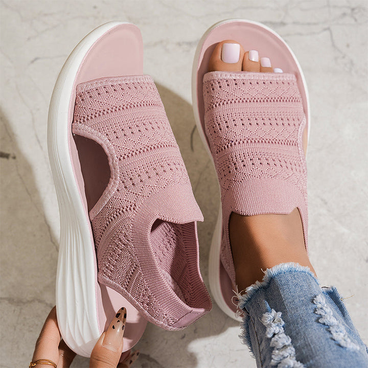 The Toinette Wedge Sandal
