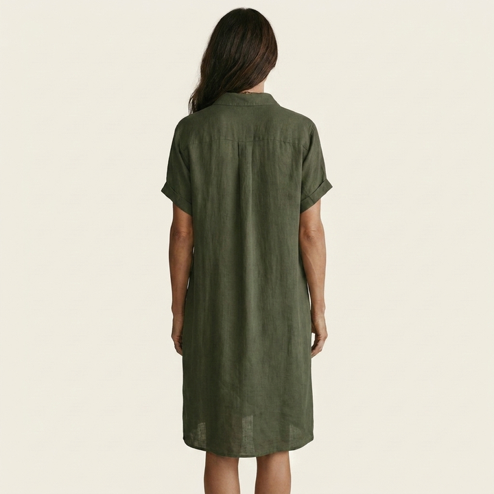 The Agathe Shirt Dress