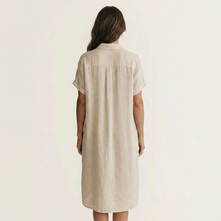 The Agathe Shirt Dress