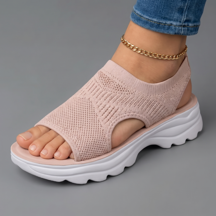 The Sebastienne Knit Sandal