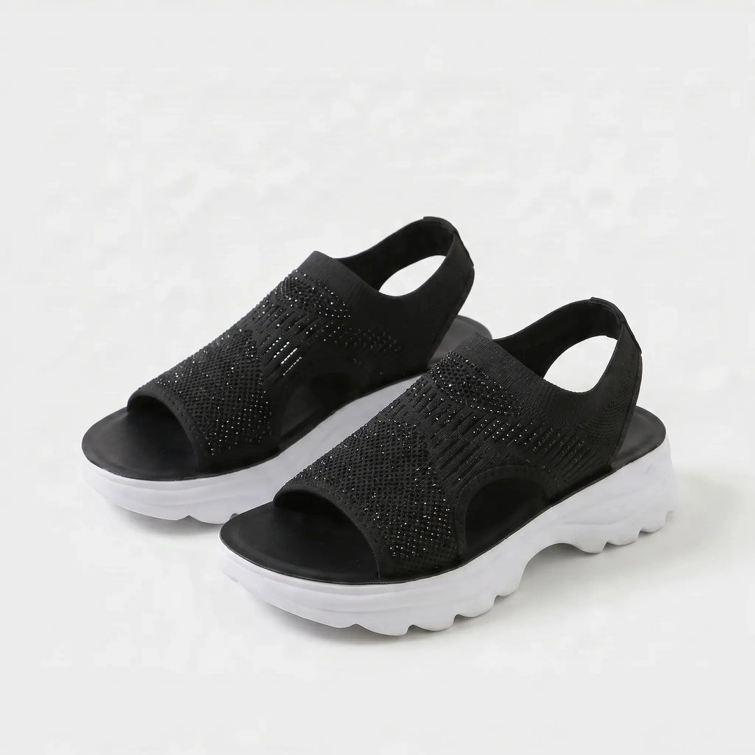 The Sebastienne Knit Sandal