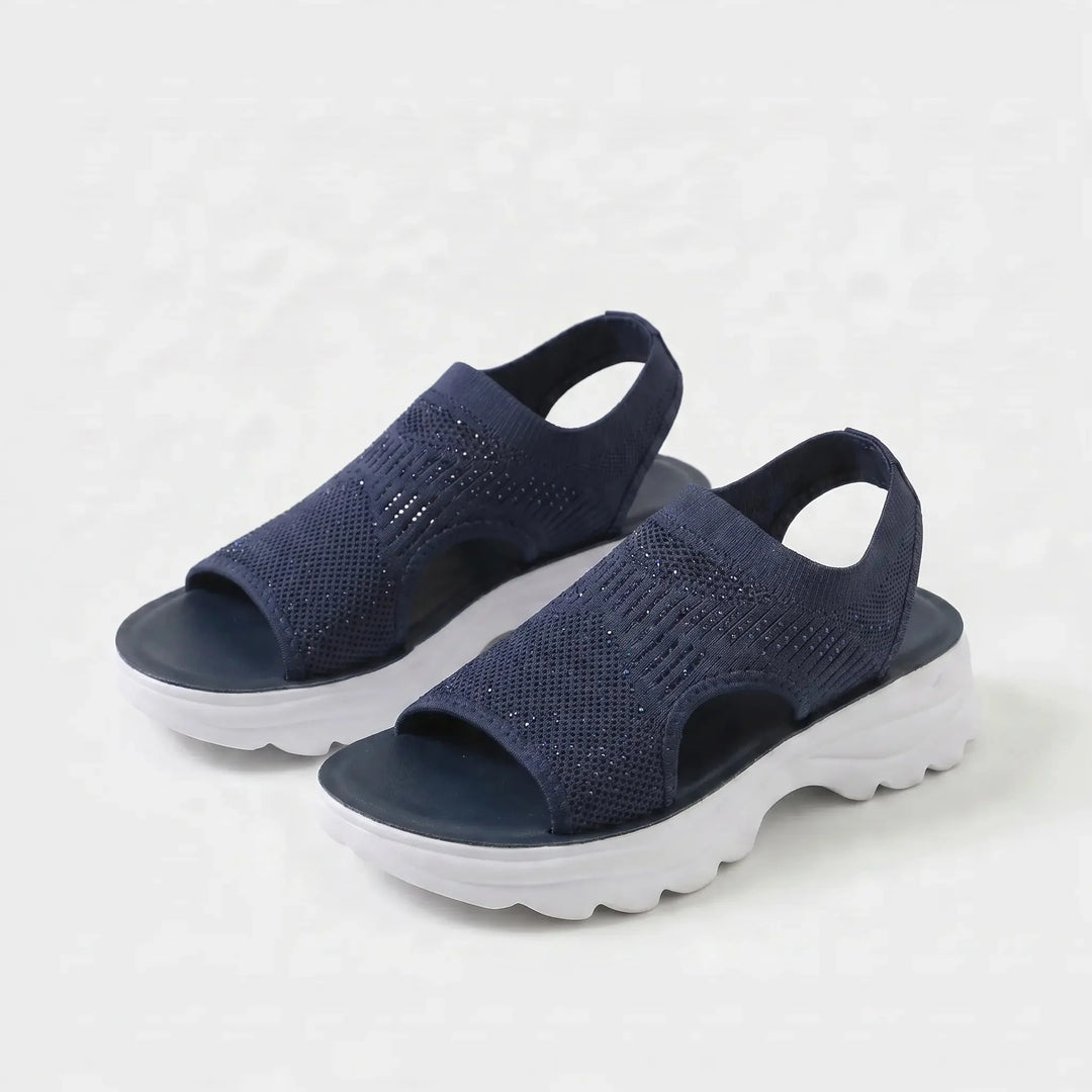 The Sebastienne Knit Sandal