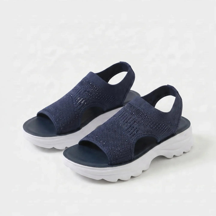 The Sebastienne Knit Sandal