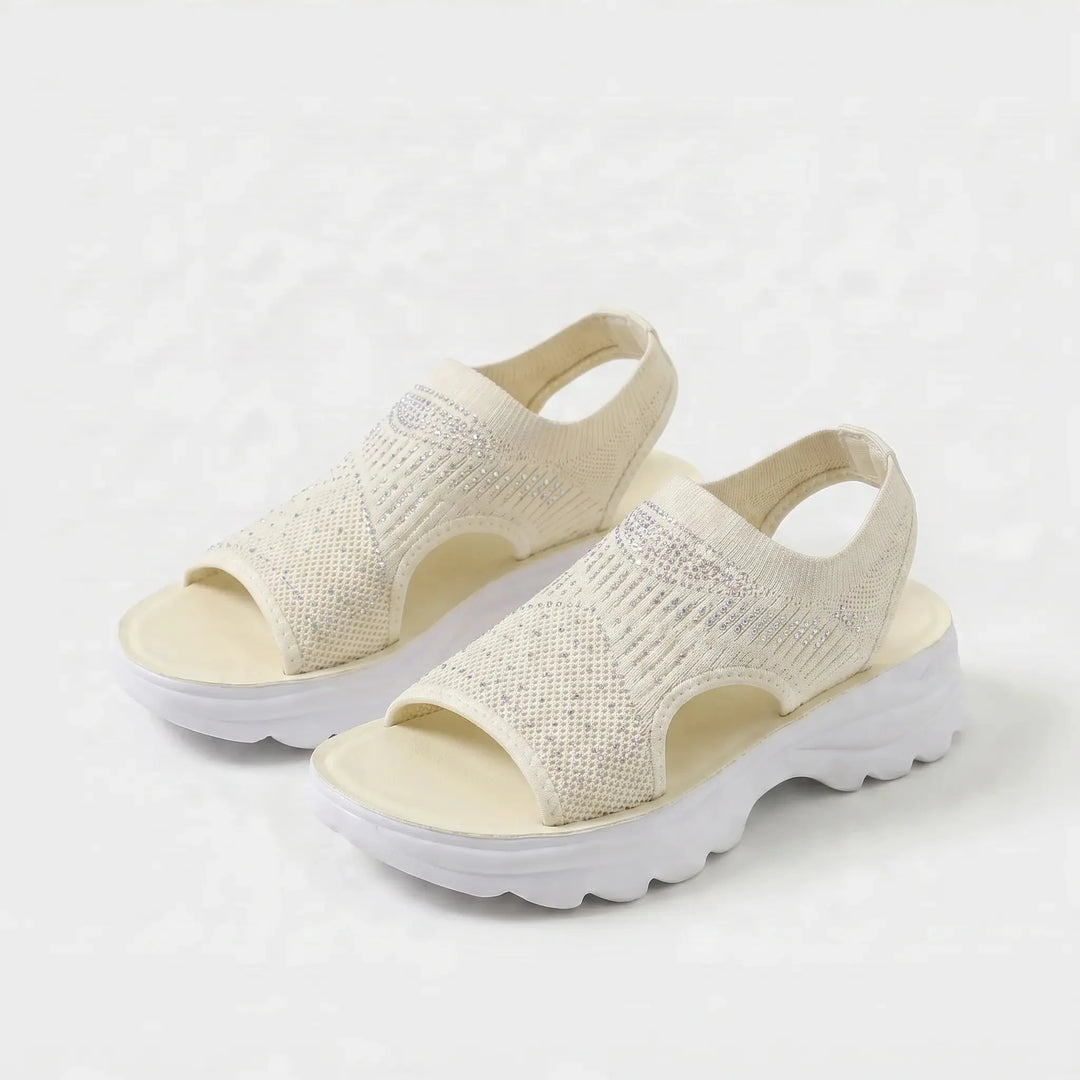 The Sebastienne Knit Sandal