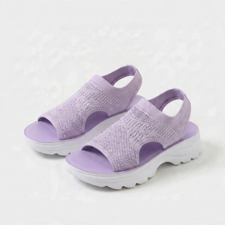 The Sebastienne Knit Sandal