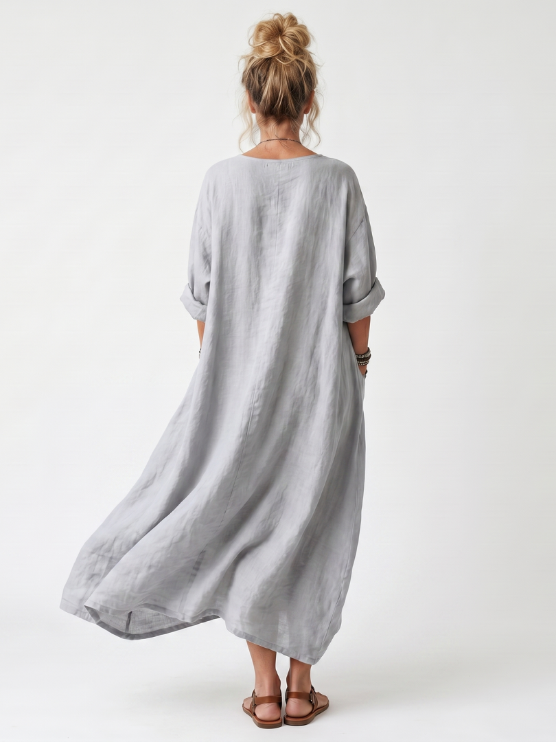 The Benedicte Panel Maxi Dress