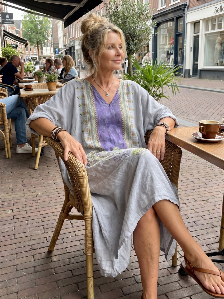 The Benedicte Panel Maxi Dress