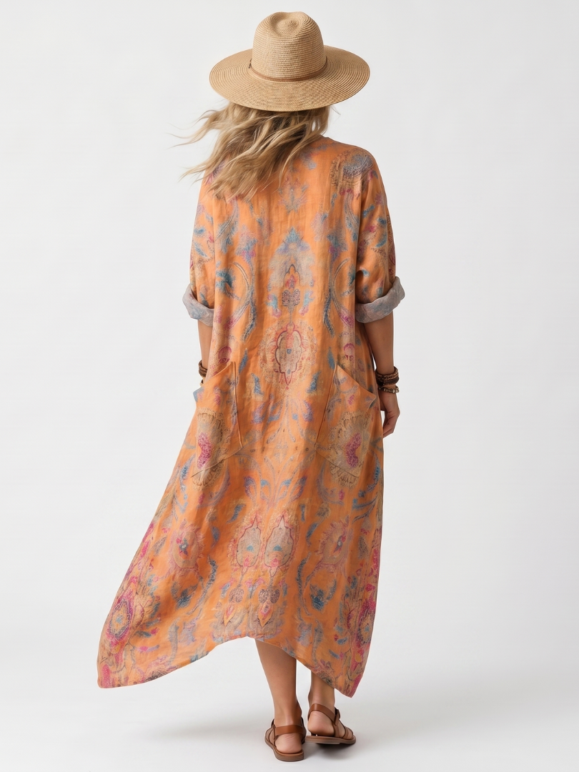The Basilie Pocket Maxi Dress