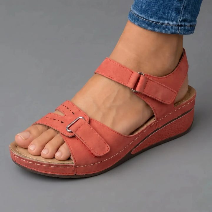The Adelphine Wedge Sandal