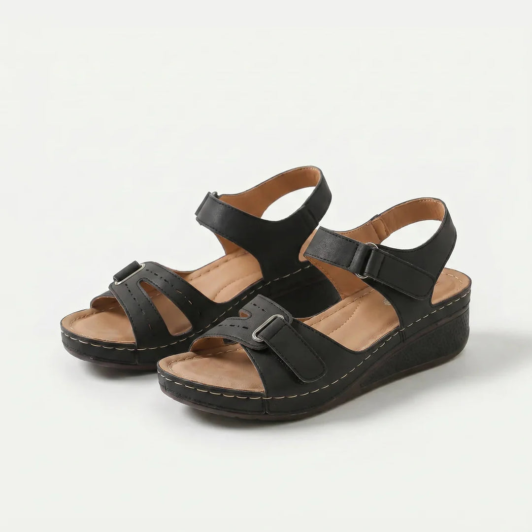 The Adelphine Wedge Sandal