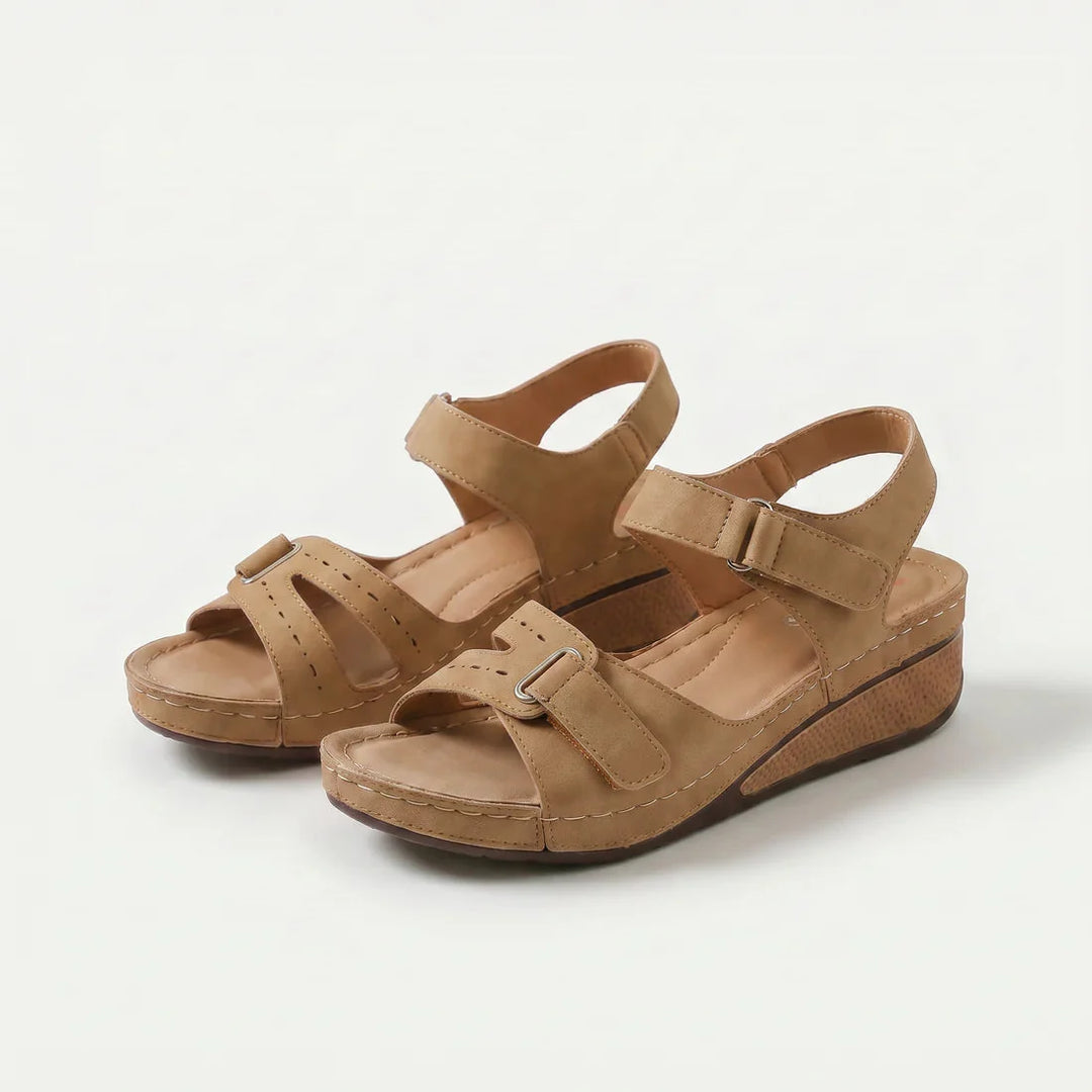 The Adelphine Wedge Sandal
