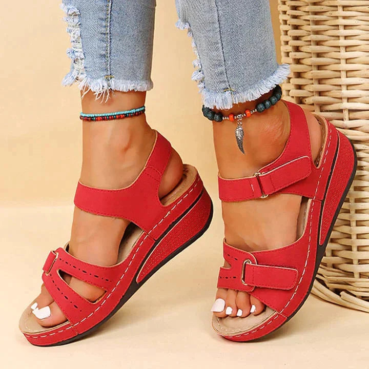The Adelphine Wedge Sandal